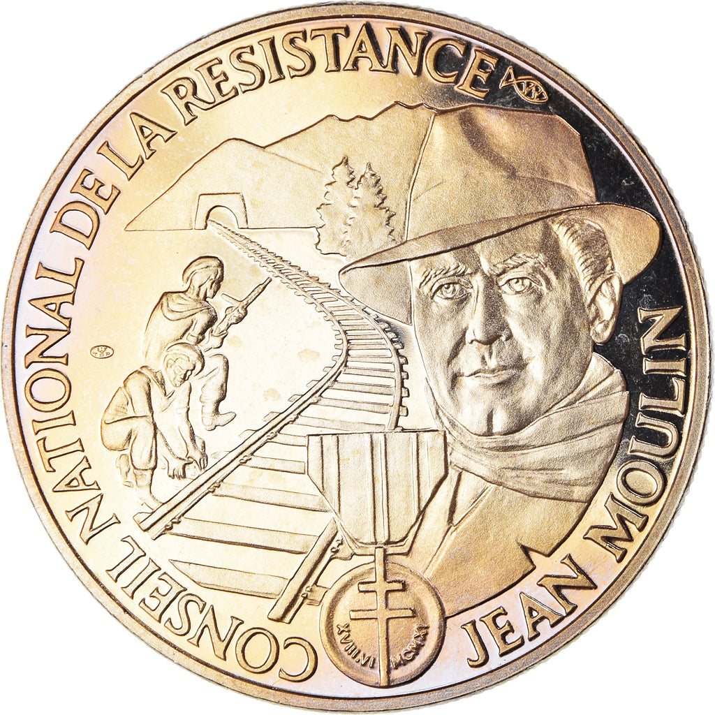 Frankreich, Medaille, 1939-1945, Conseil National de la Résistance, Jean
