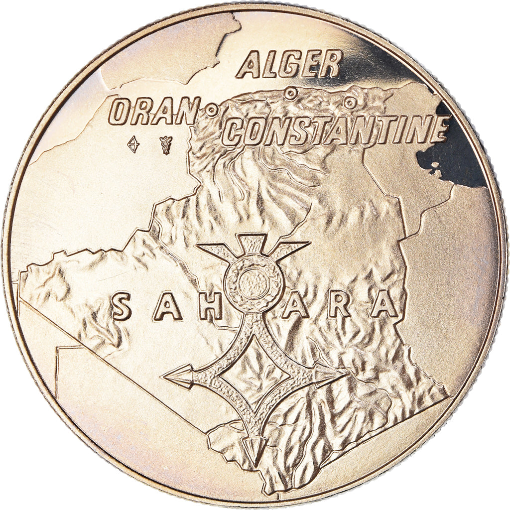 France, Médaille, Hommage aux Combattants d'Algérie, WAR, FDC, Cupro-nickel