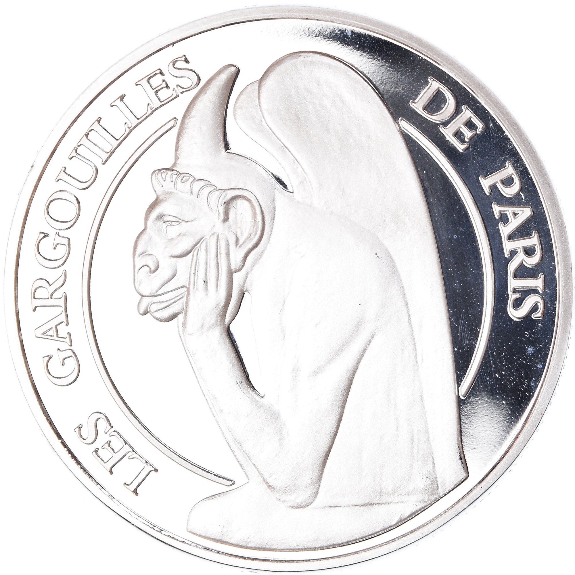 France, Token, Paris - Cathédrale Notre Dame de Paris - Les Gargouilles, Proof