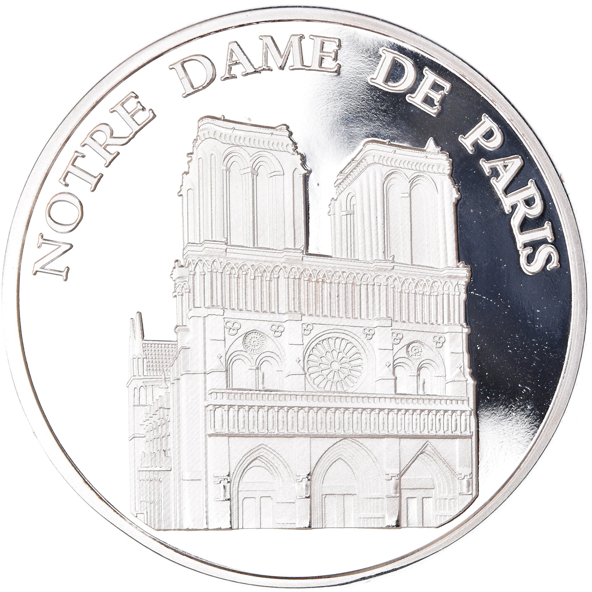 France, Token, Paris - Cathédrale Notre Dame de Paris - Les Gargouilles, Proof