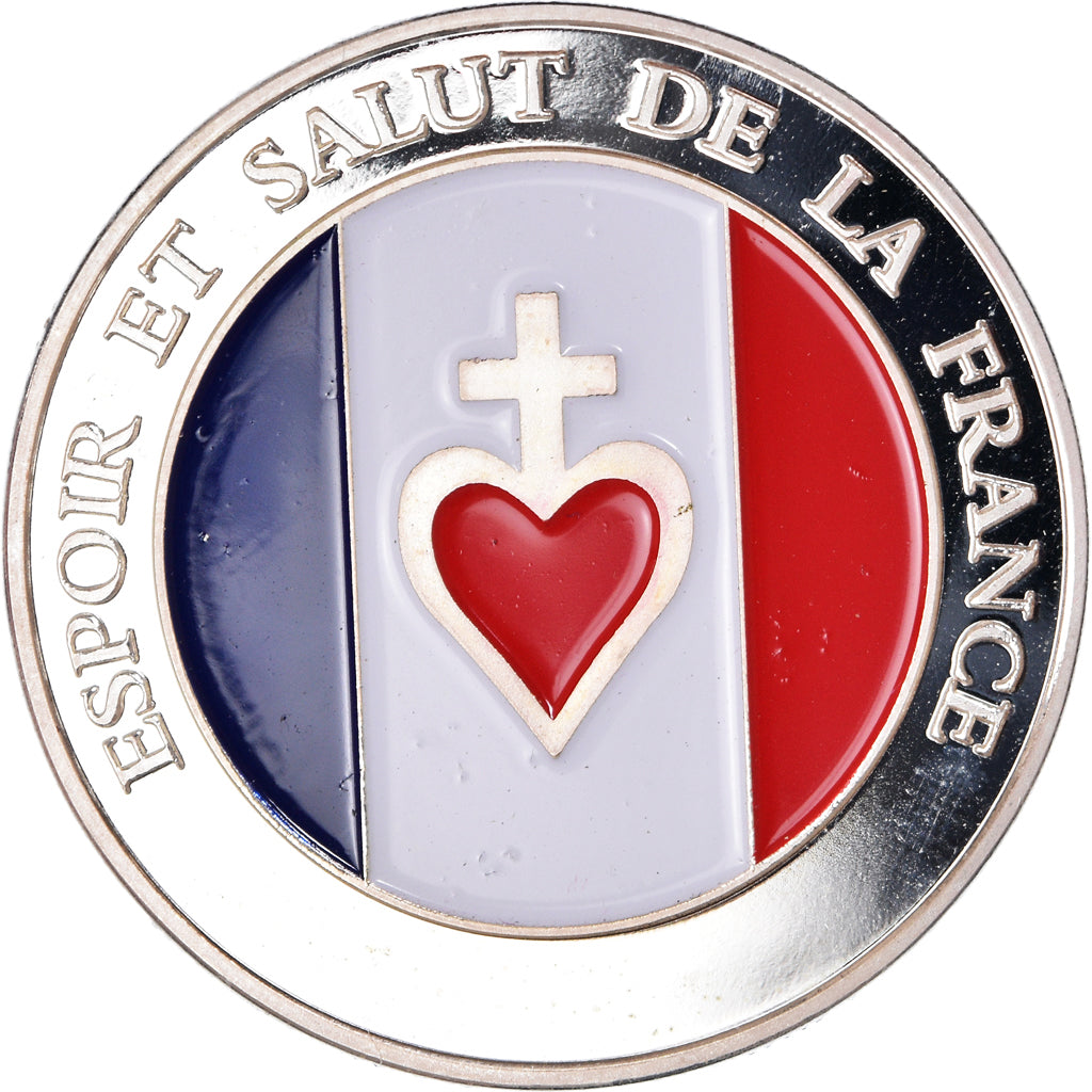 France, Médaille, Paris - Basilique du Sacré Coeur  - Espoir et salut de la