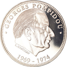 France, Medal, Georges Pompidou, Président de la République Française