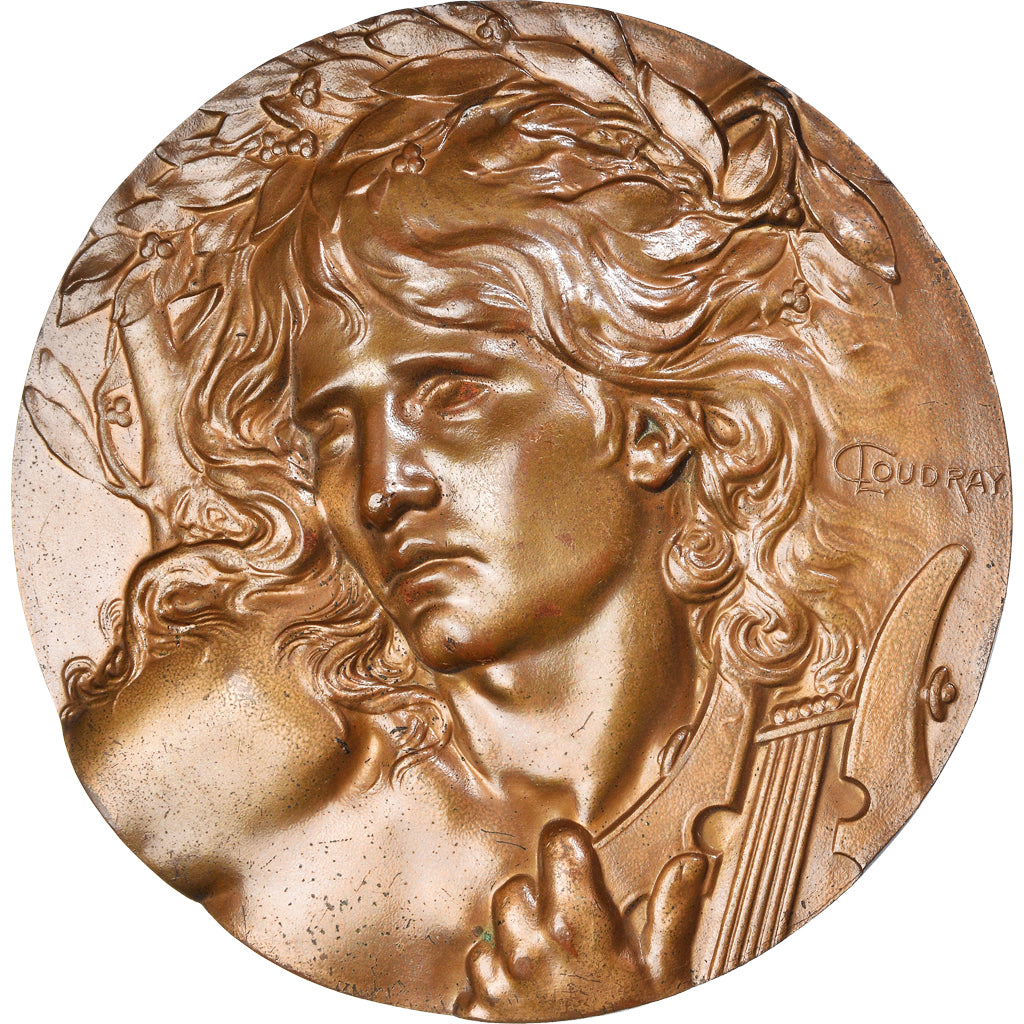 France, Médaille, L'Etoile d'Or des Lilas, Musique, 1969, Coudray, SUP, Bronze