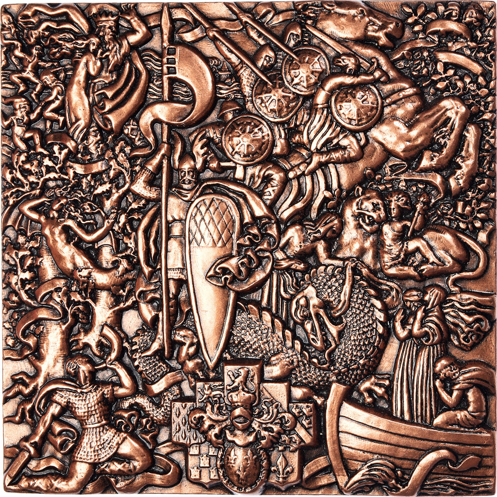 France, Médaille, Les Légendes de France, Farfadets, Arts & Culture