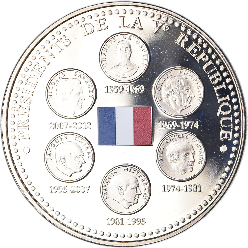 France, Medal, Présidents de la Vème République, Elysée, Politics, 2012