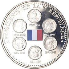 France, Medal, Présidents de la Vème République, Elysée, Politics, 2012