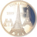 France, Medal, Paris - La Tour Eiffel, Patrimoine, MS(65-70), Copper-nickel