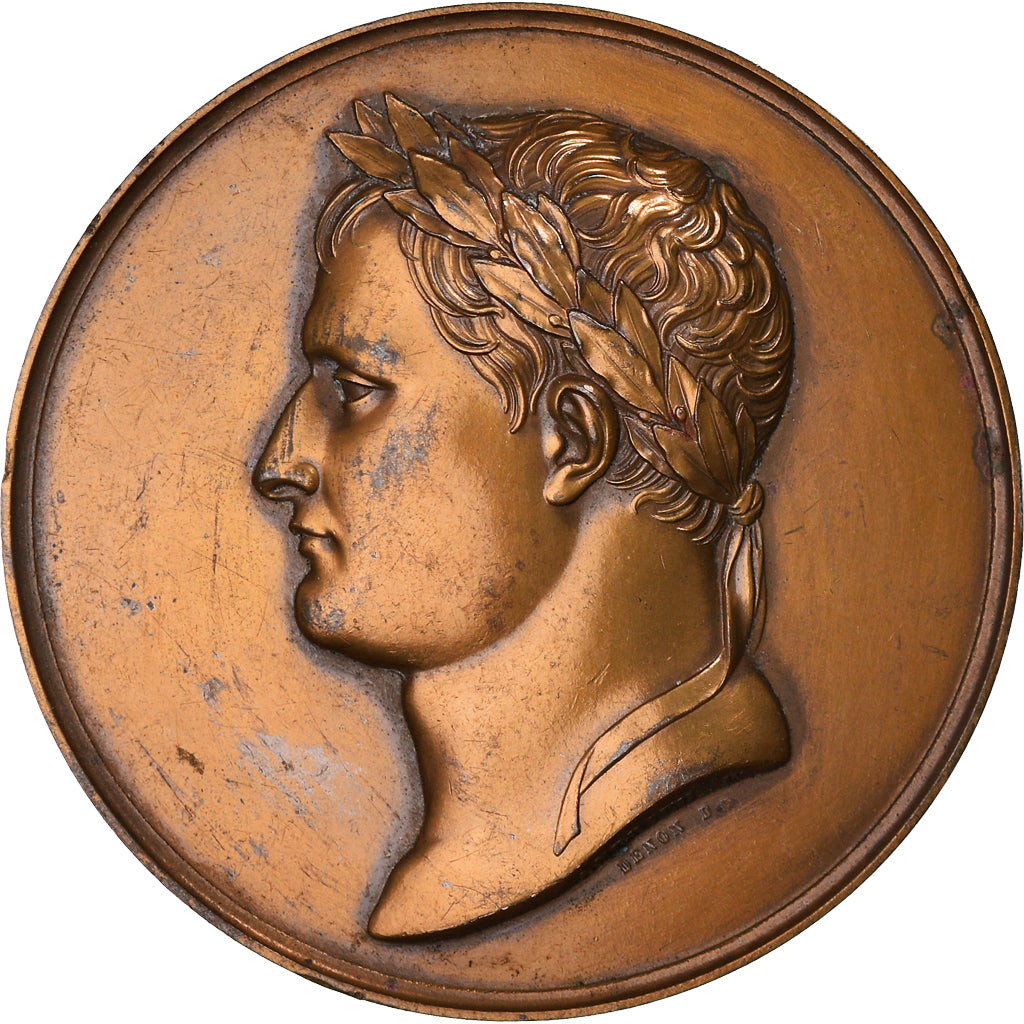 Frankreich, Medaille, Napoléon Ier, Baptème du Roi de Rome, History, Denon /