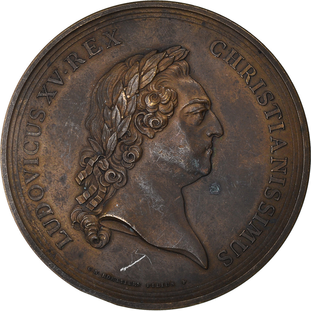 France, Médaille, Louis XV, Monnaie de Paris, History, 1770, Röettiers