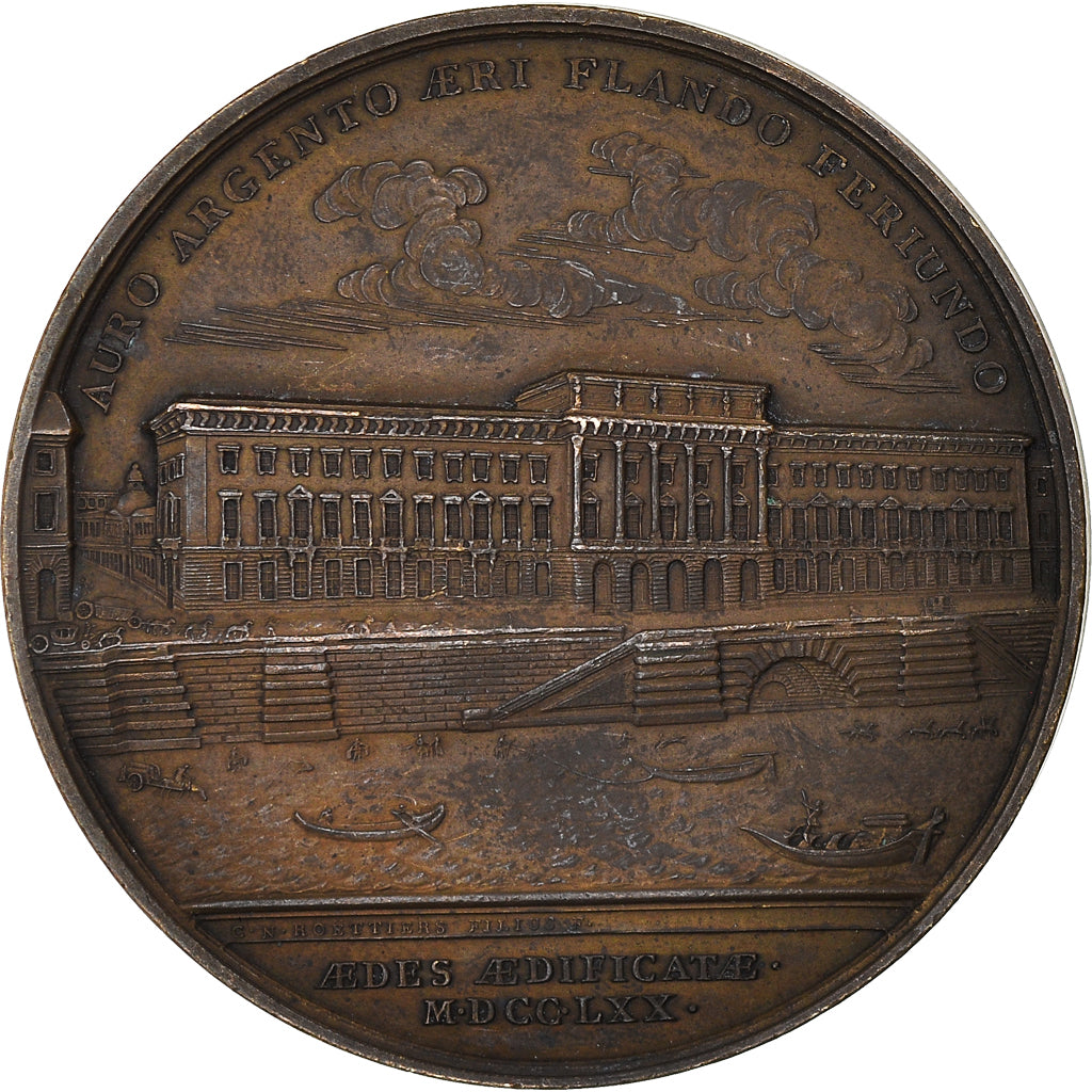 France, Médaille, Louis XV, Monnaie de Paris, History, 1770, Röettiers