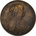 França, medalha, Louis XIV, Anne d'Autriche Régente, História, 1660, Nova