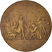 Frankreich, Medaille, Compagnie des Mines d'Anzin, 1907, Theunissen, UNZ, Bronze