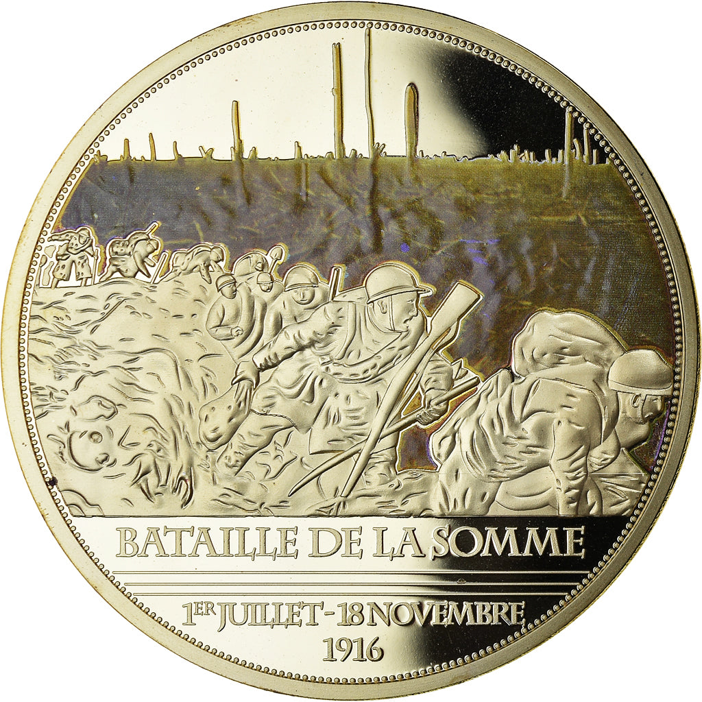 Frankreich, Medaille, Centenaire de la Première Guerre Mondiale, Bataille de la