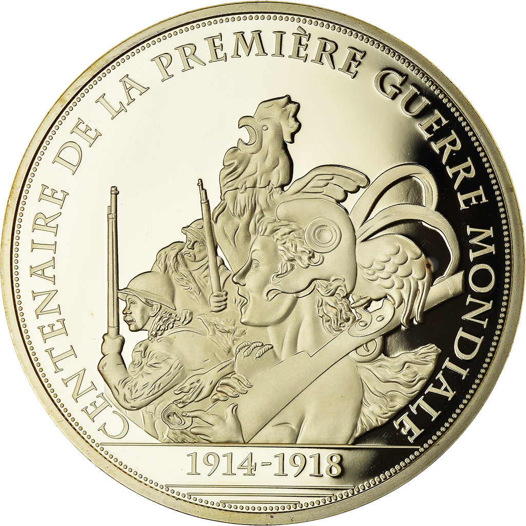Frankreich, Medaille, Centenaire de la Première Guerre Mondiale, Bataille de la