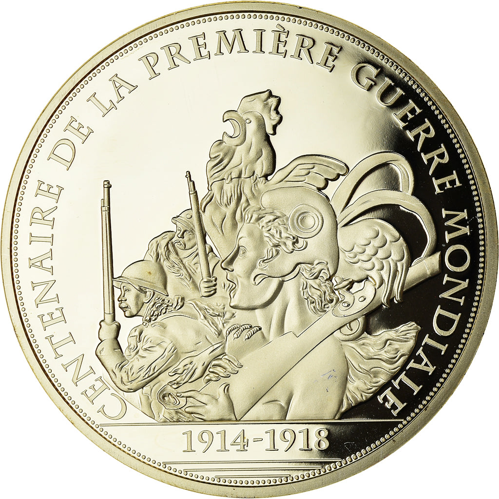 Frankreich, Medaille, Centenaire de la Première Guerre Mondiale, Bataille de la