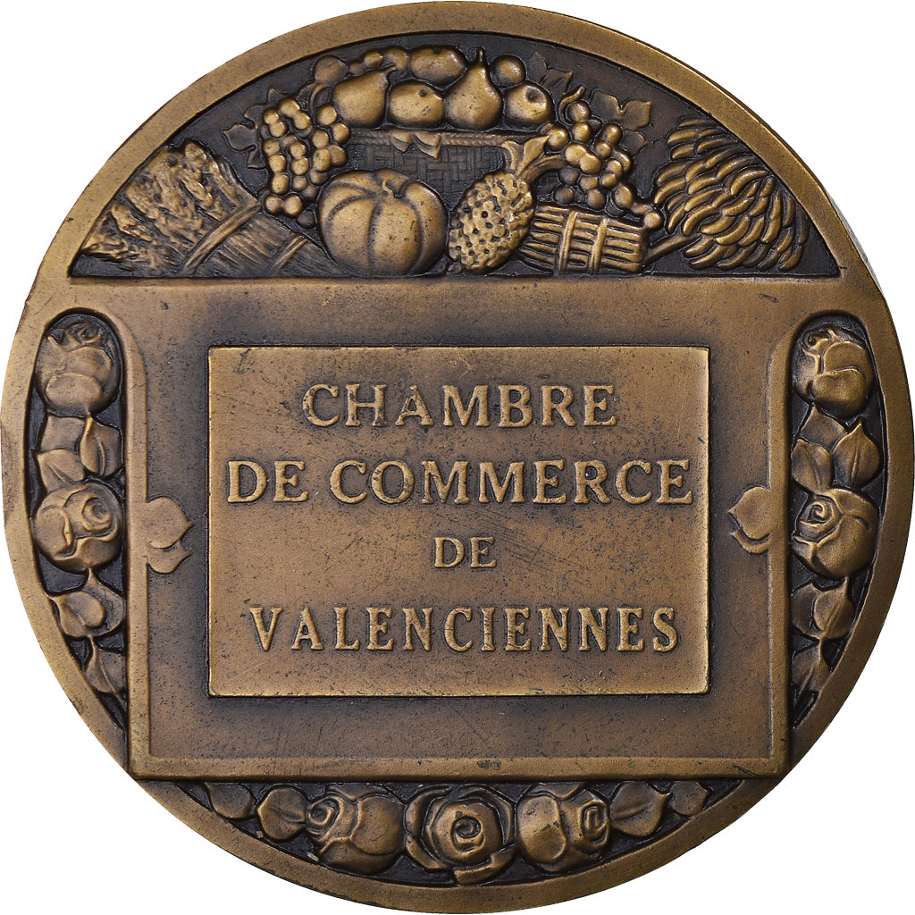 France, Medal, Chambre de Commerce de Valenciennes, Business & industry