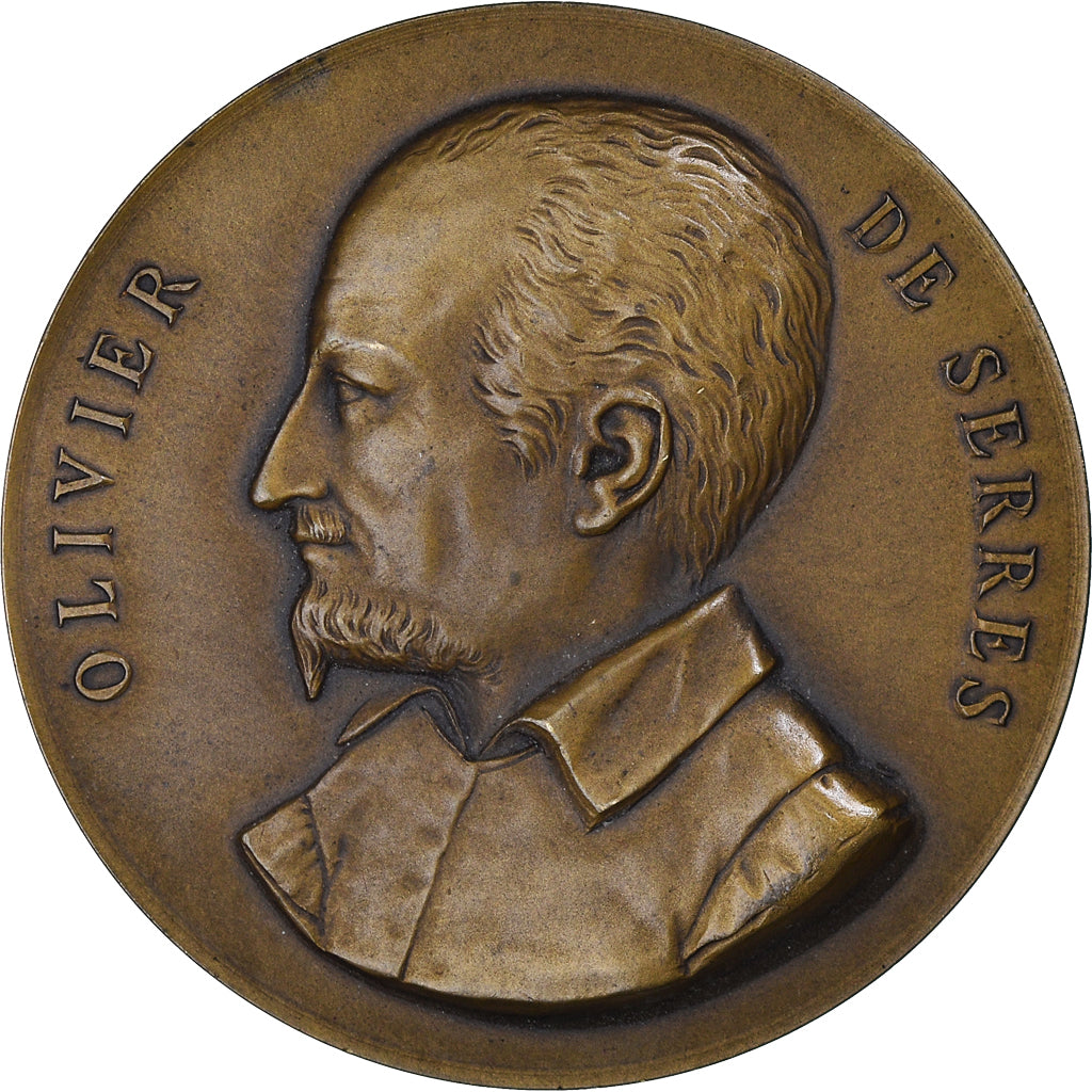 Frankreich, Medaille, Olivier de Serres, Société d'Agriculture d'Indre et