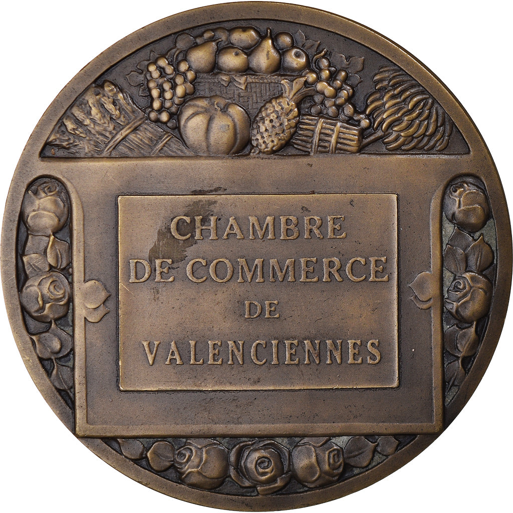 France, Medal, Chambre de Commerce de Valenciennes, Business & industry