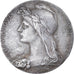 Frankreich, Medaille, Ville de Montrouge, O.Roty, SS+, Silvered bronze