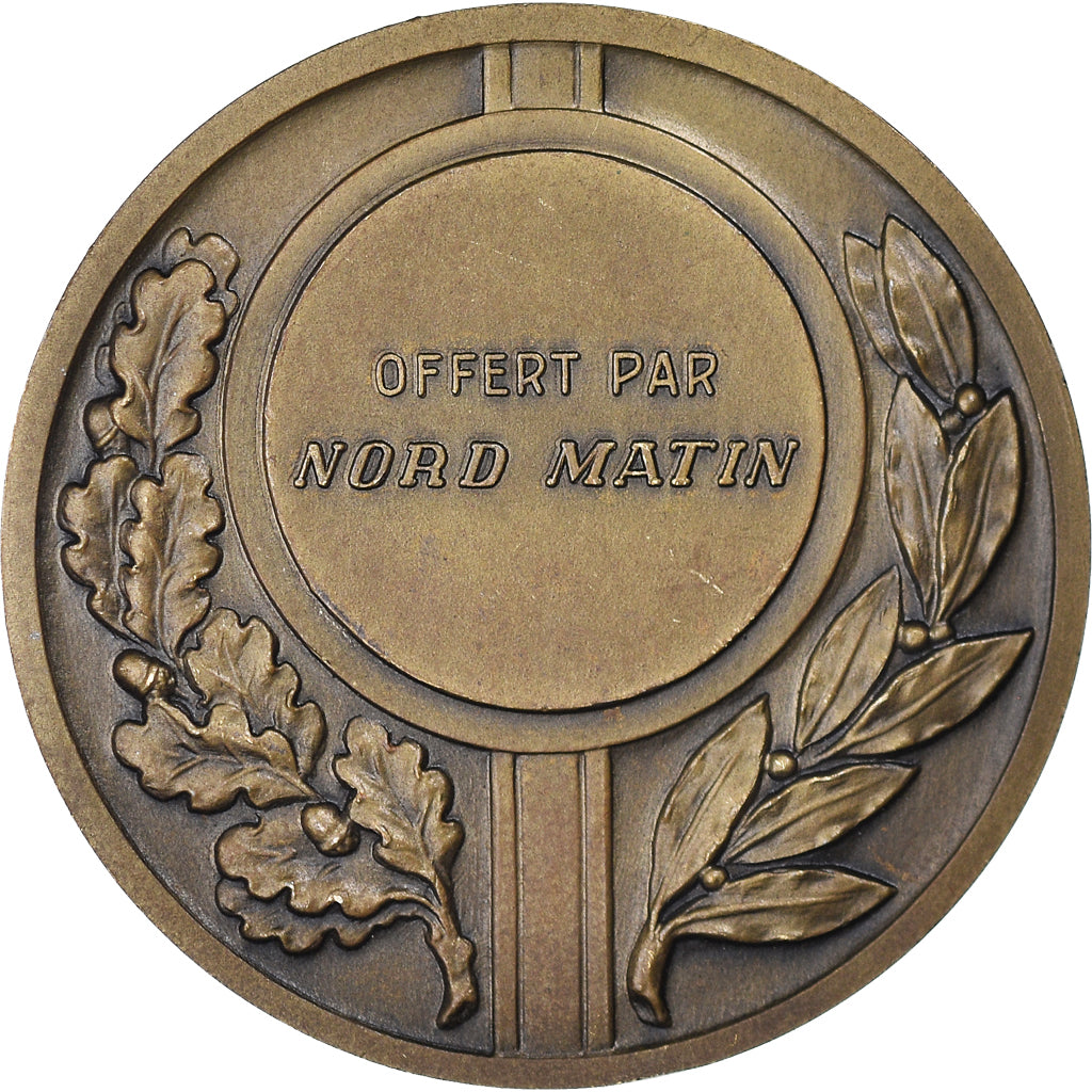 Frankreich, Medaille, Presse, Nord Matin, Augis, UNZ, Bronze