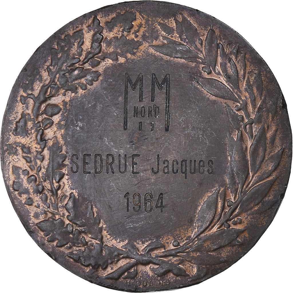 Frankreich, Medaille, MM Nord, Business & industry, 1964, Chabaud, S+, Bronze