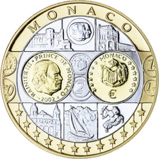 Monaco, Medal, L'Europe, Monaco, Politics, MS(65-70), Silver