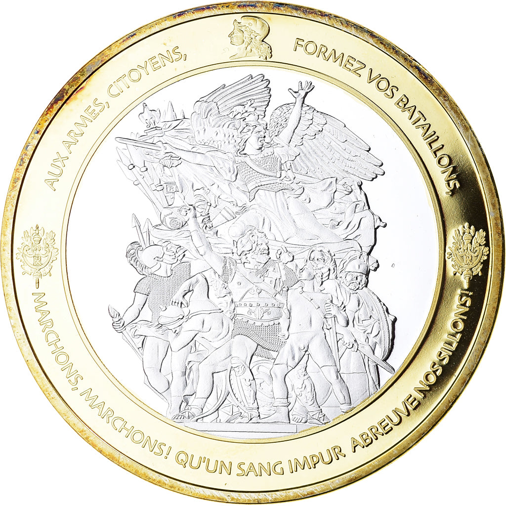 Frankrijk, Medaille, Les piliers de la République, Politics, 2010, La