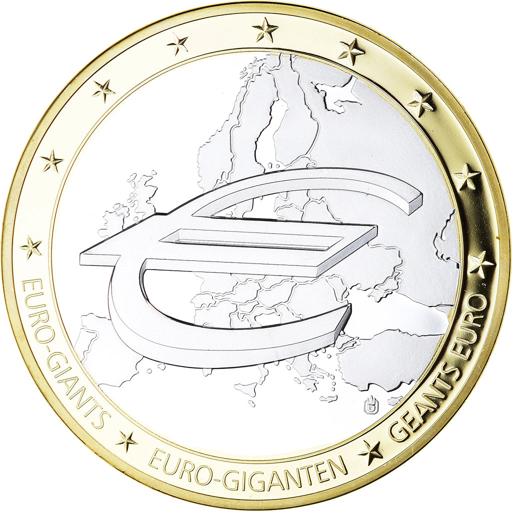 Frankreich, Medaille, Géants Euro, Politics, 2009, Roman Treaty, STGL, Copper