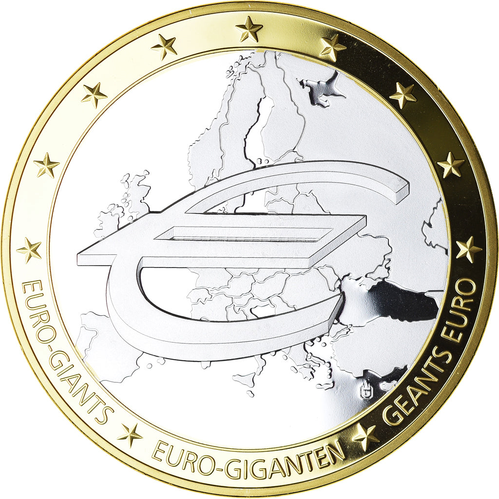 France, Medal, Géants Euro, Politics, 2009, Free Movement of People, MS(65-70)