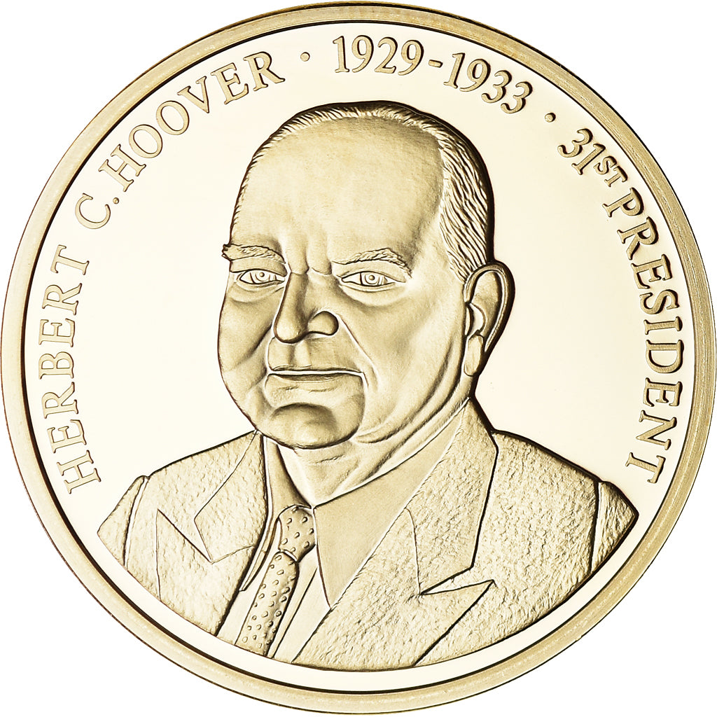 Verenigde Staten van Amerika, Medaille, Les Présidents des Etats-Unis, Hoover