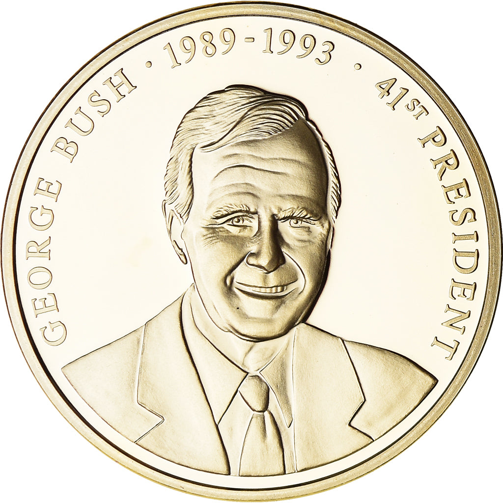 Verenigde Staten van Amerika, Medaille, Les Présidents des Etats-Unis, G.Bush