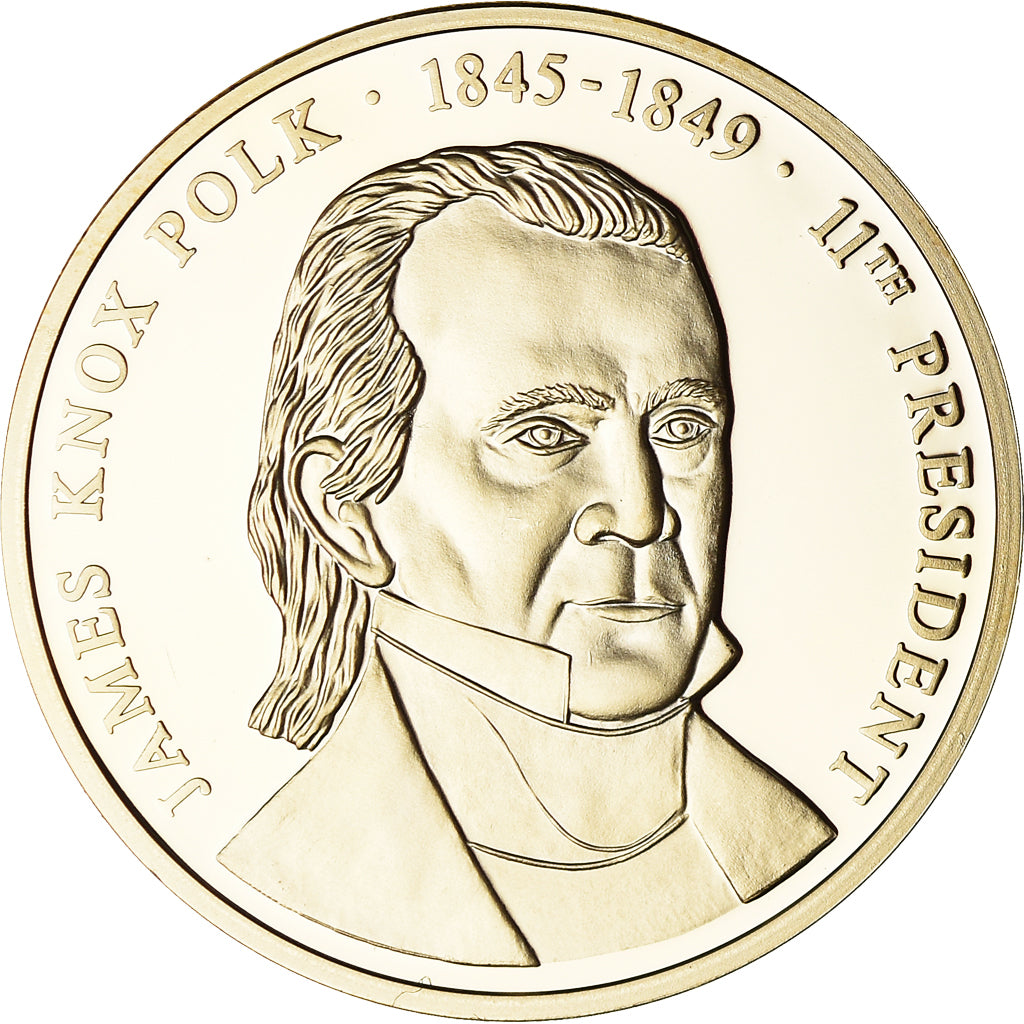 United States of America, Medaille, Les Présidents des Etats-Unis, Knox Polk