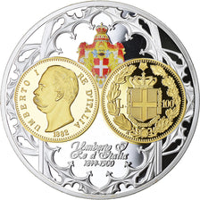 France, Médaille, Monarques Européens, Umberto Ier, History, FDC, Cuivre