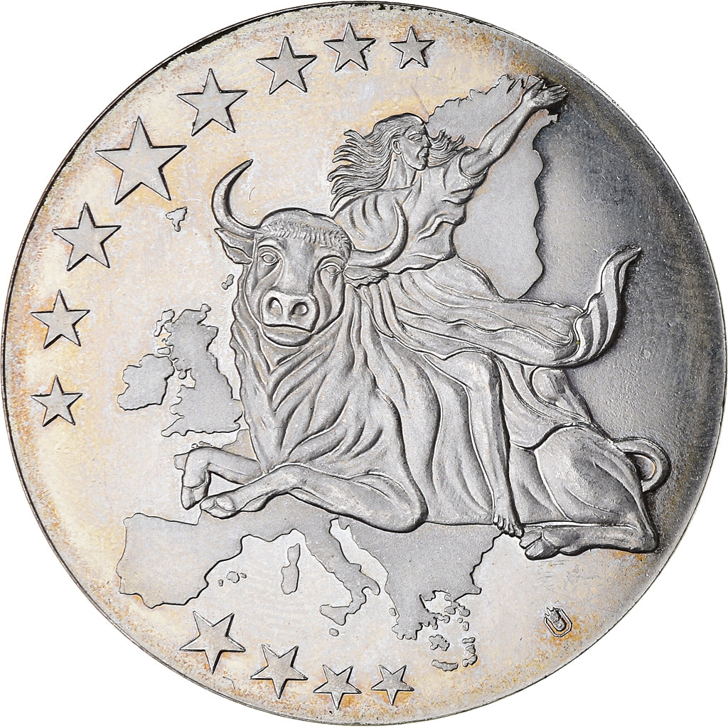 Ireland, Medal, Monnaie Européenne, Billet de 100 Euro, Politics, 2002
