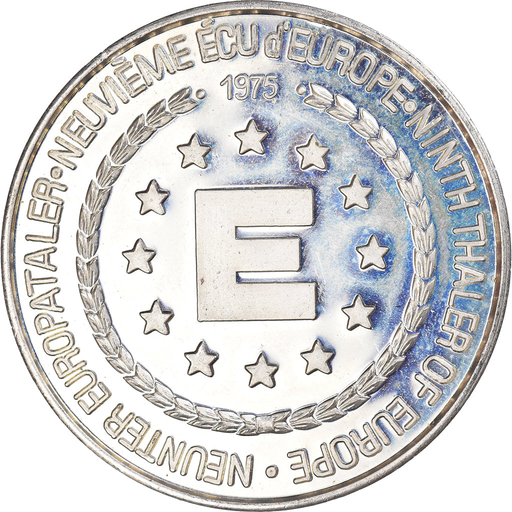 Germany, Token, Neuvième Ecu d'Europe, Gemeinschaft in Brüssel, Politics