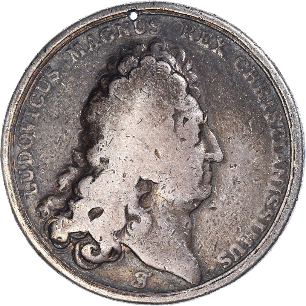 France, Médaille, Louis XIV, Edit contre les Fainéants, History, 1700, Mauger