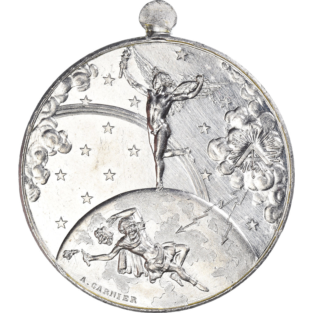 France, Medal, Deuxième République, Révolution, Journées de février