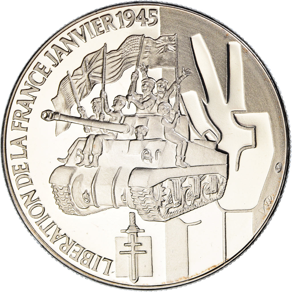 France, Medal, Libération de la France 1945, WAR, MS(65-70), Copper-nickel