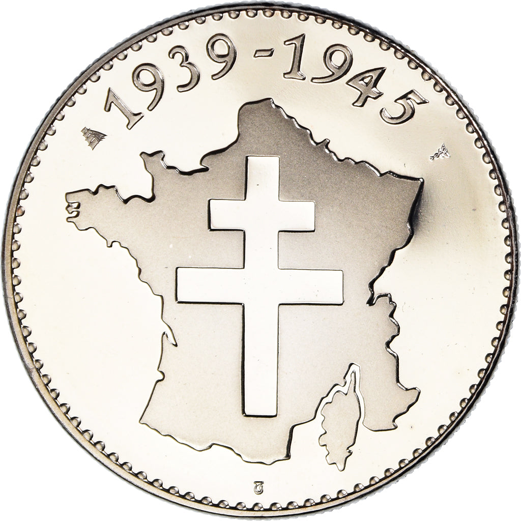 France, Medal, Libération de la France 1945, WAR, MS(65-70), Copper-nickel