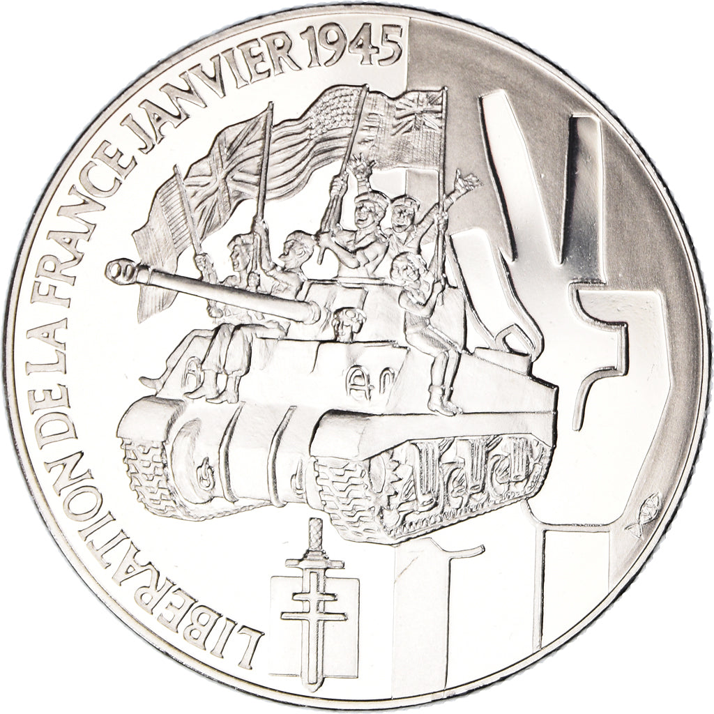 France, Medal, 1939-1945, Libération de la France Janvier 1945, WAR, MS(65-70)