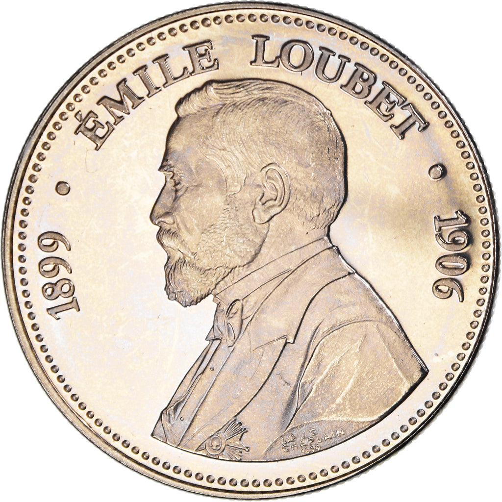 Francja, medal, Les Présidents de la République, Émile Loubet, Politics