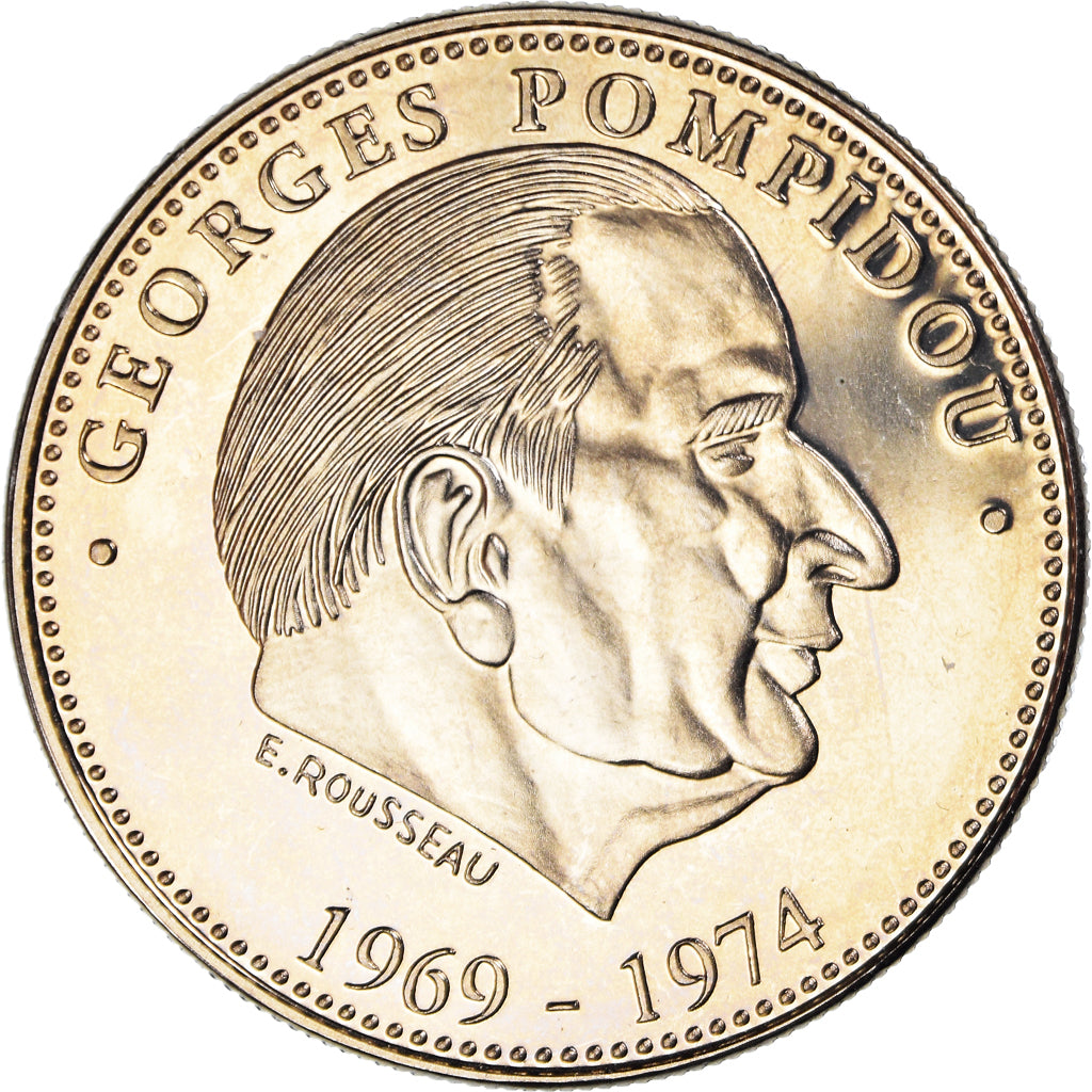 France, Médaille, Les Présidents de la République, Georges Pompidou