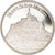Francia, medaglia, Le Mont Saint-Michel, Patrimoine, FDC, Rame-nichel