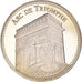 France, Medal, Paris - L'Arc de Triomphe, Patrimoine, MS(65-70), Copper-nickel