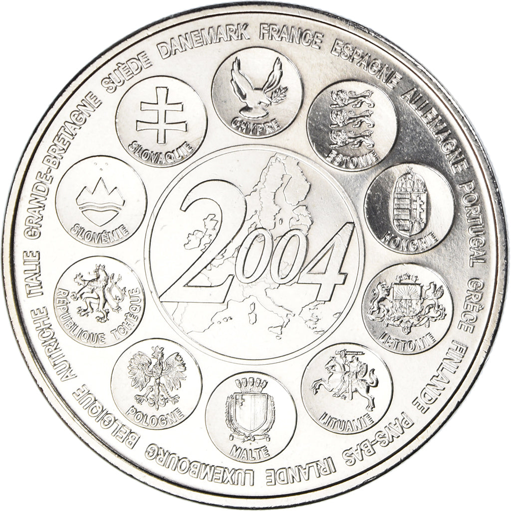França, medalha, L'Europe des XXV, Essai, Politics, 2004, MDP, MS(65-70)