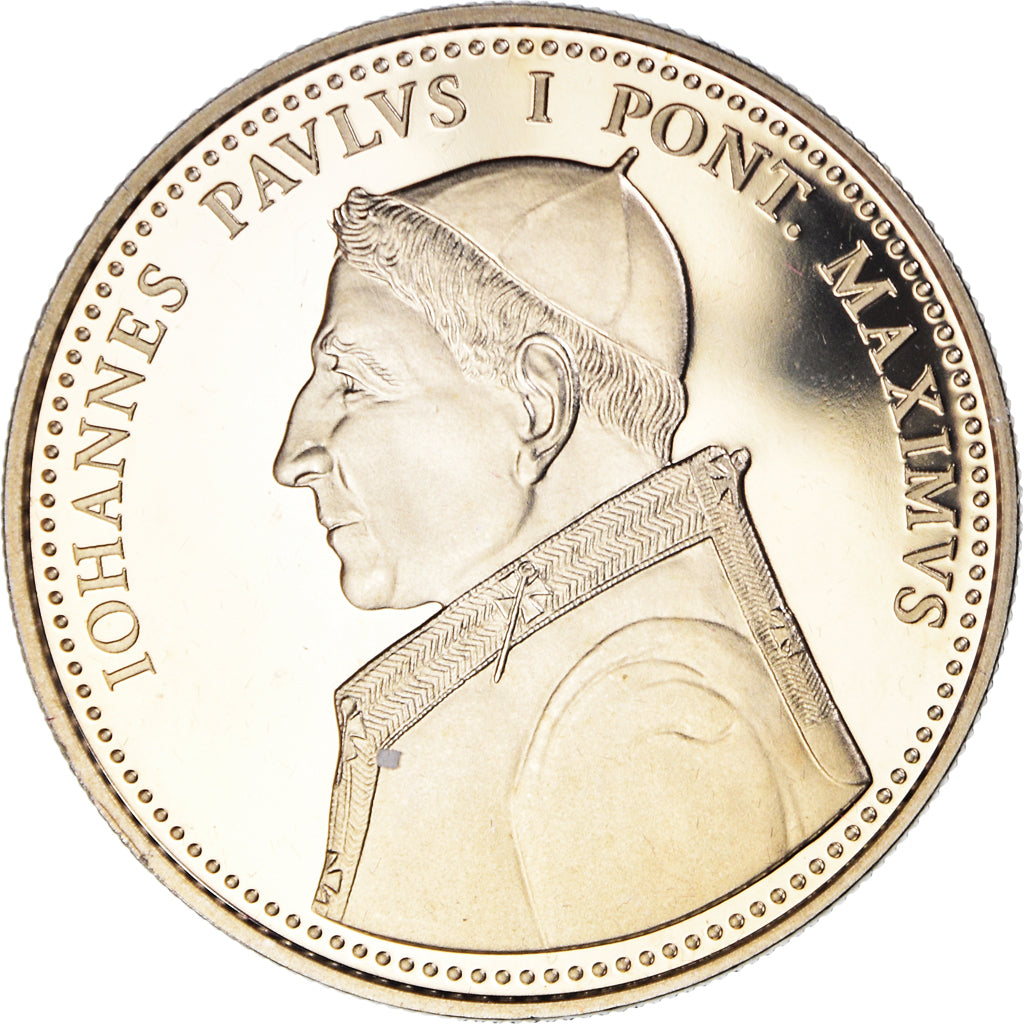 Vatican, Médaille, Jean-paul Ier, Religions & beliefs, FDC, Cupro-nickel