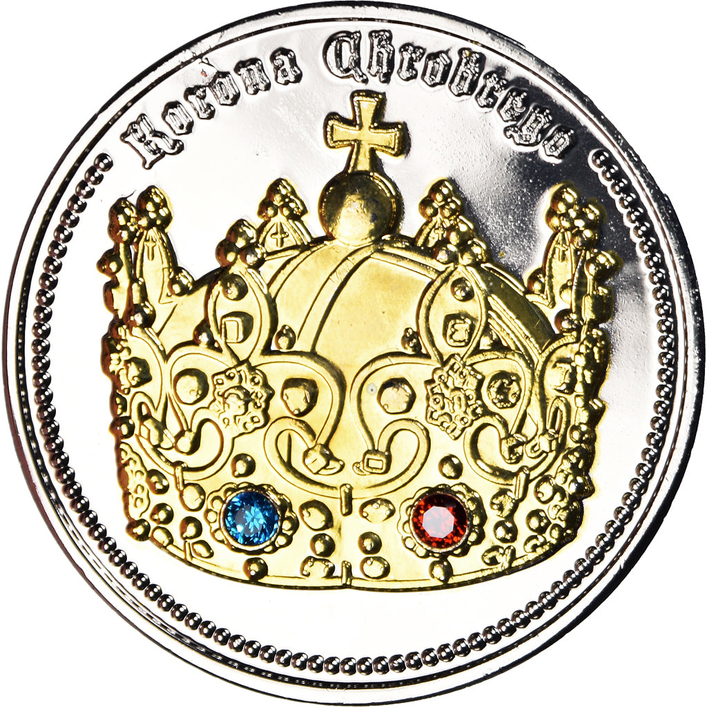 Polen, Medaille, La Couronne Chrobrego, History, STGL, Copper Plated Silver