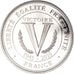France, Médaille, Victoire, 60 Ans, WAR, 2015, SPL+, Copper-Nickel Gilt