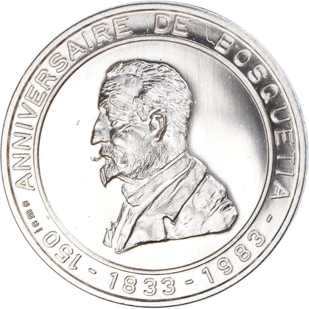 Belgium, Medal, Dufrane Joseph, 150 Ans de Bosquétia, Frameries, Arts &