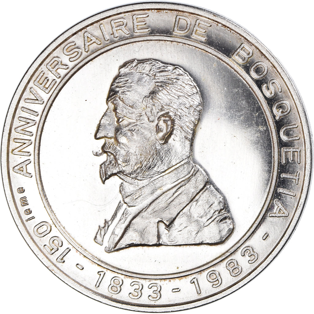 Belgium, Medal, Dufrane Joseph, 150 Ans de Bosquétia, Frameries, Arts &